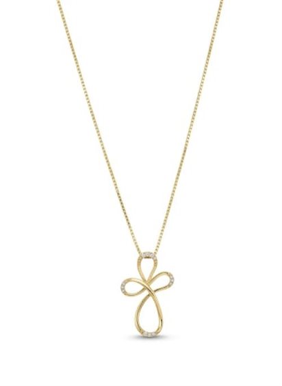 Pendente Donna Oro Donna Luce in Oro giallo Diamante LPF10448.004 - LPF10448.004